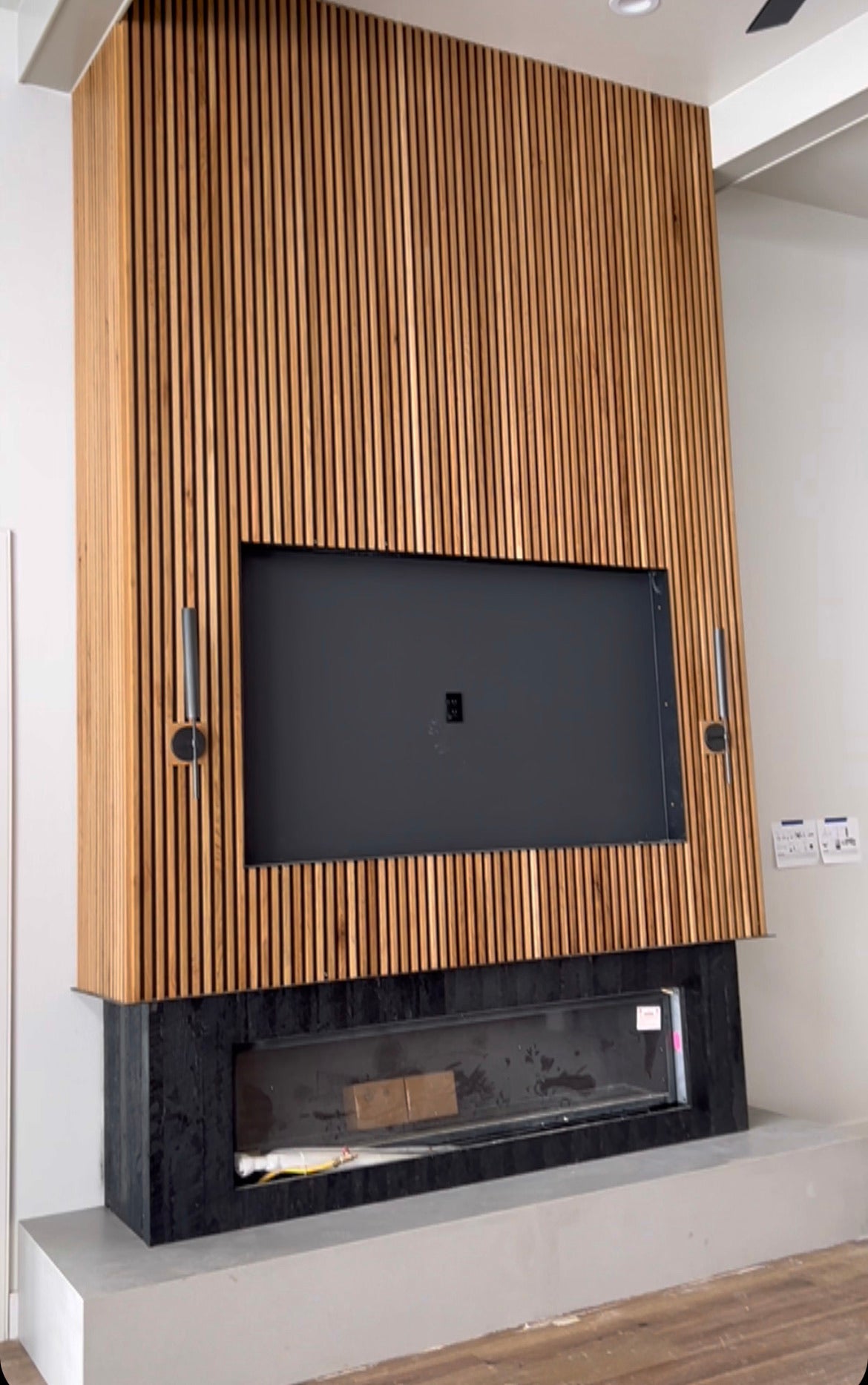 Wood Slat Feature Wall